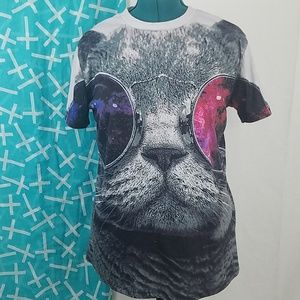 Mr GUGU Miss Go Cat 3D Galaxy T Shirt 2 for $30